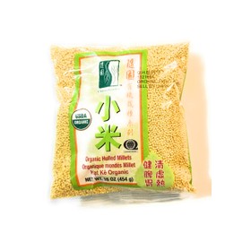 Chimes Garden Organic Hulled Millets 16 Oz(2 Pack)