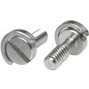 LUORNG 3PCS 1/4-20 Thread D-Ring Stainless Steel Camera Fixing Screws,