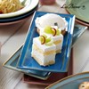 Lavene Rectangular Plate 1+1 (total 2p), Olive GreenOlive Green_Coral BlueCoral