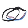SUPVOX Elastic Headband Set Thin Nonslip Sports Headband for Men's