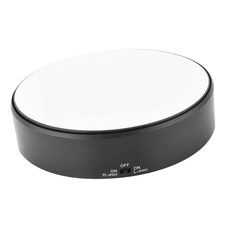 Mirror Surface 360° Rotary Display Stand Adjustable Rotating Speed Turntable