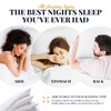 EverSnug Adjustable Layer Pillows for Sleeping - Set of 2,