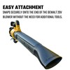 Flat Nozzle for Dewalt 20V XR Leaf Blower Flat Nozzle