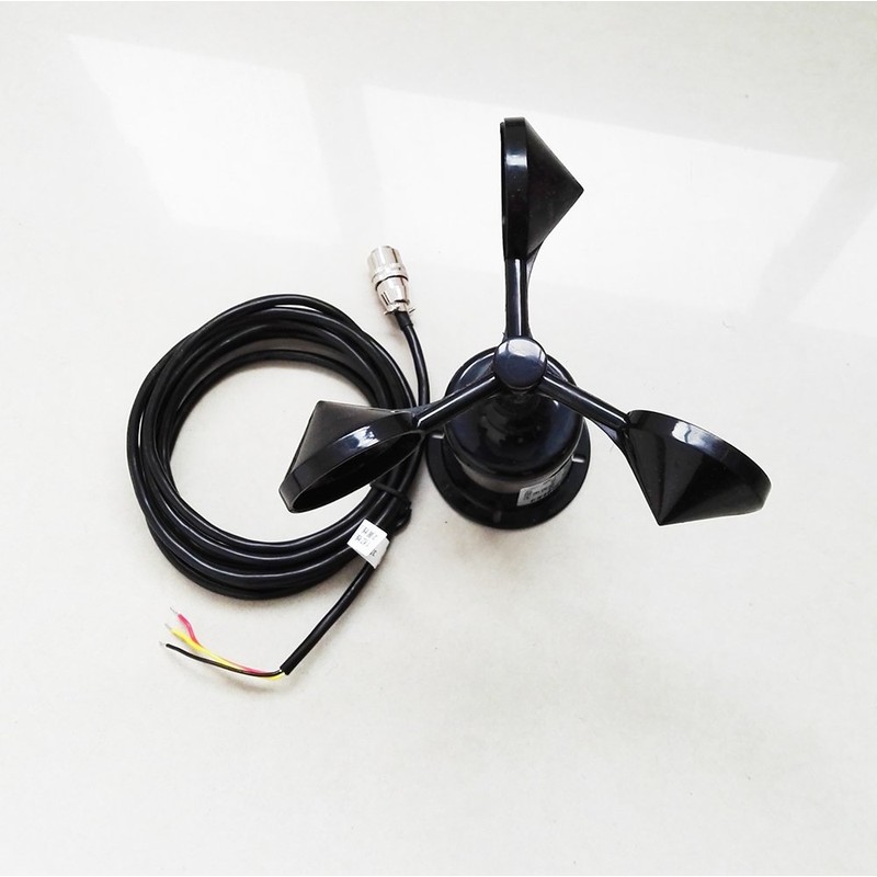Anemometer use 3 Cup Wind Speed Sensor (0-5V Output)