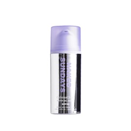 Naked Sundays CabanaClear - Suero protector solar facial SPF 50, sin yeso blanco, gel de agua invisible con ácido hialurónico, amplio espectro UVA/UVB, hidratante, sin silicona, sin fragancia, todo tipo de piel, 1.0 fl oz
