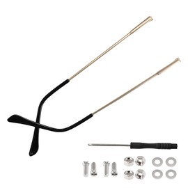 Metal Glasses Arm Replacement & Repair Kit,Strong and Durable,Stylish and Beautiful,Easy to Install,Suitable for All Kinds of Glasses and Sunglasses Repair