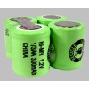bulbsandbatteries 4.8 VOLT .25AH NICKEL METAL HYDRIDE NIMH BATTERY