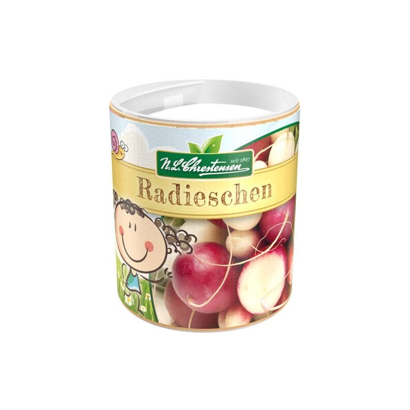 Garden Children's Radish Shaker Colourful Mix