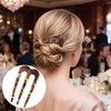 2 Pcs Large French Hair Pin, U Shaped Hair Pins