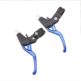 VOANZO Bicycle Handle Brake Lever Universal Handbrake Lever Brake for Mountain Bike Bicycle (Blue)