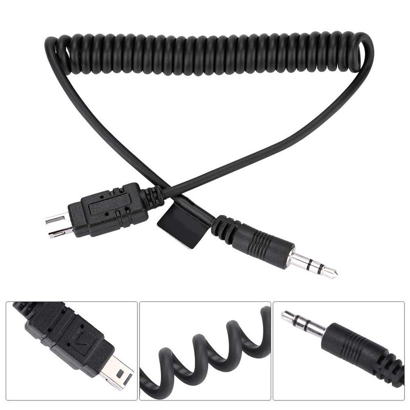 Bindpo Shutter Release Connecting Cable for Nikon D7200, D5100, D5000,