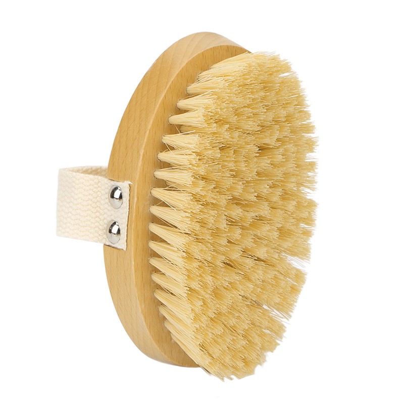 Massage Body Bath Brush Lymphatic Drainage Exfoliating Detox Deep Cleaning