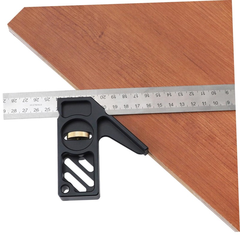 Operitacx Angle Ruler Limiter Set Square Carpentry Tool 45° 90°