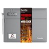 Tamfile Fireproof Document Bag with Lock,15x12 inch Heat Resistant Cash