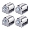 2.4" Heavy Duty Roller Weld-On Trailer Rollers (4-Pack) - Skid-Proof