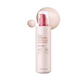 The Face Shop Pomegranate  Collagen - Emulsión Facial de Granada y Colágeno, 140 ml - Loción reafirmante con efecto lifting y glow - K-beauty coreano 