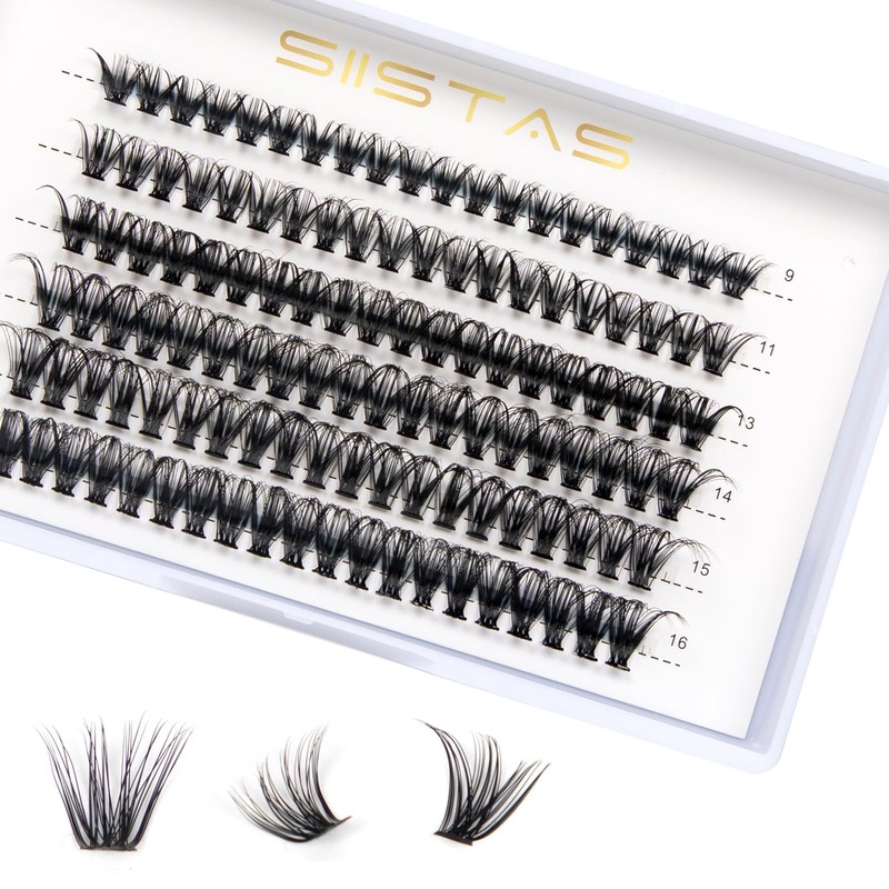 Individual Lashes Cluster Lashes 120 Pieces, 40D 0.07 D Curl