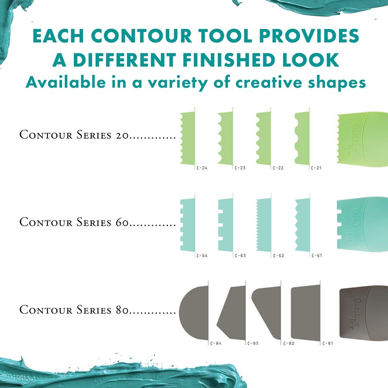 Princeton Art & Brush Catalyst Contour Tool-Mint C-64