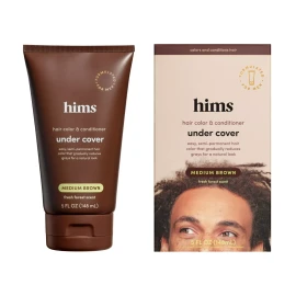 Hims Under Cover Hair Color & Conditioner for Men Semi Permanent Blends Grays