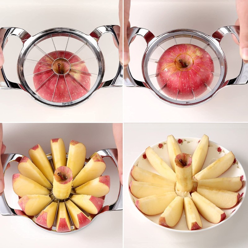 OM General Extra Large Heavy Duty Stainless Steel Apple Slicers