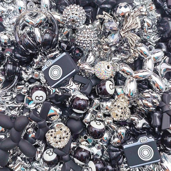 Acrylic Beads Mix(16mm)-Beading making-Bead Assortmens-DIY:_Lucky 8_650ml