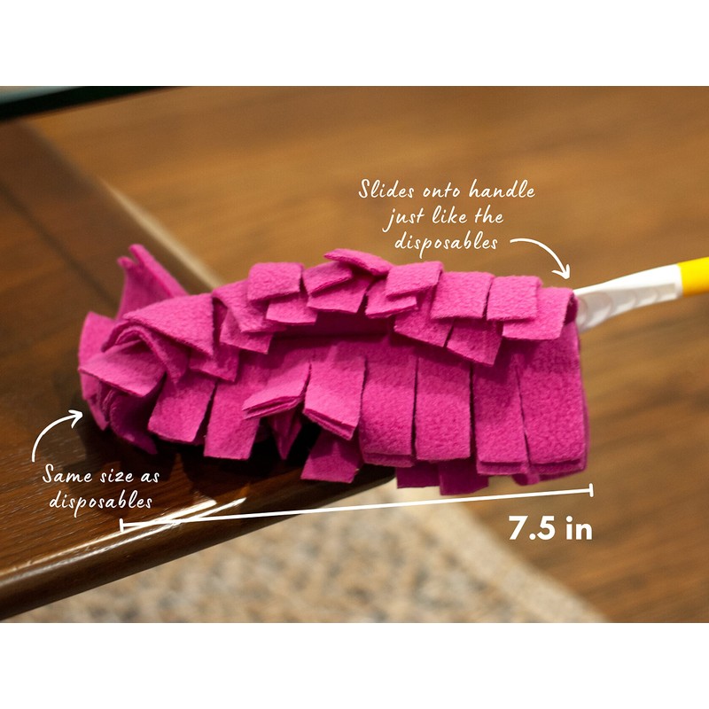 Xanitize Fleece Refills for Swiffer Hand Duster - Reusable, Dry
