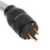 HiFi Power Cable Pure Copper Gold Plated Double Shielding Audiophile