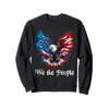 American Flag Patriotic Founding Fathers We The People USA Sweatshirt