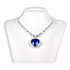 Dtup Collar Corazón Del Mar Titanic Joyería De Importación
