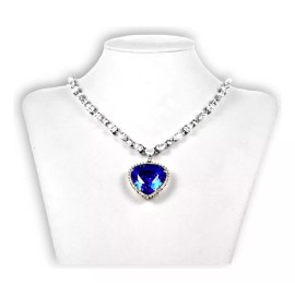 Dtup Collar Corazón Del Mar Titanic Joyería De Importación