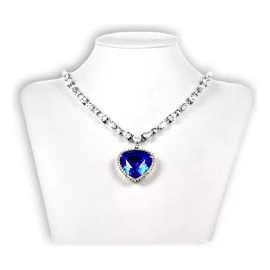 Dtup Collar Corazón Del Mar Titanic Joyería De Importación