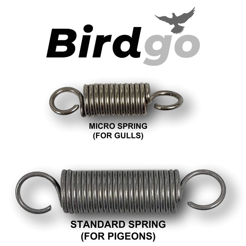 Birdgo 10 x Standard Stainless Steel Springs for Bird Post