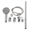 Shower Slide Rail Set 360° Rotation Adjustable Height with 1.5m