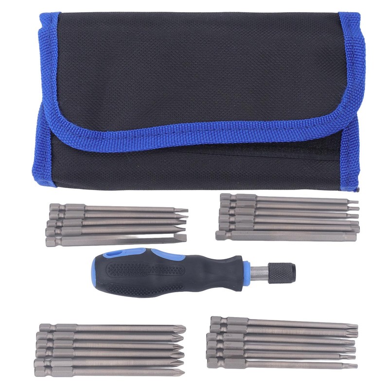 24Pcs Screwdriver Bit Set CR V Strong Magnetic Multifunctional Screwdriver
