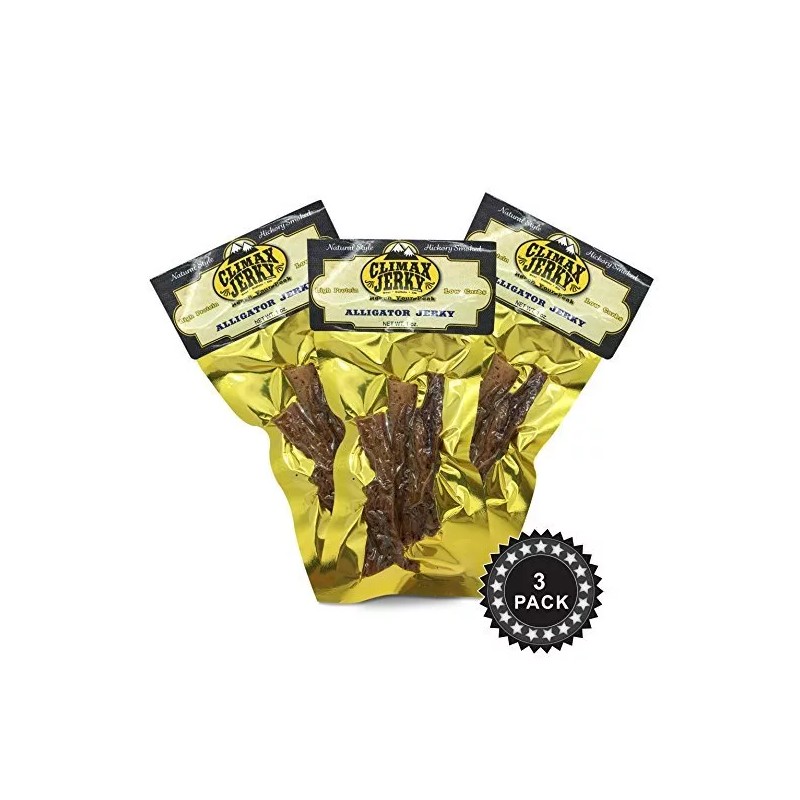 Climax Premium All Natural 1 OZ. Smoked Original Style Alligator