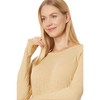 Madewell Whisper Cotton Rib-Crewneck Long-Sleeve Tee Desert Dune XS (Women's