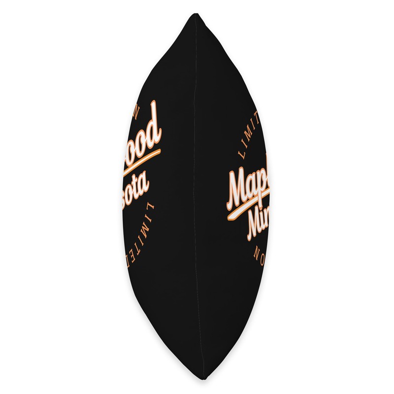 Retro Athletic Maplewood MN Apparel Throw Pillow