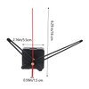 LALAFINA 1 Set Silent Clock Movement Mechanism DIY Clock Kit