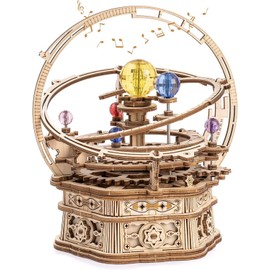 ROKR 3D Wooden Puzzles for Adults Mechanical Starry Night Music Box for kids