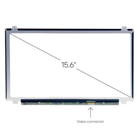 LCDBros Screen Replacement for Dell Inspiron 5558 P51F001 HD 1366x768 Matte LCD LED Display with Tools