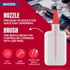 GH1200 (2-in-1) Super Glue with Brush Applicator & Nozzle, Mess