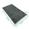 AIR2GO Activated Carbon Filter for Miele DKF29-P / 11292130 /