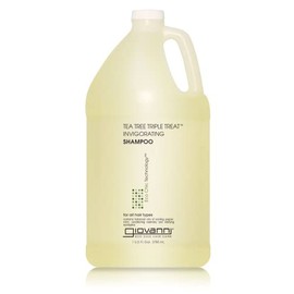 Champú revitalizante de árbol de té GIOVANNI - Champú especial clarificador con aceites naturales orgánicos para mujeres y hombres, limpieza e hidrata