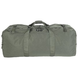 USGI Industries Tactical Duffel Bag | Military Deployment Luggage | Perfect for Camping, Hiking, Traveling, Stealth, Survival | Convertible Multi-Functional Backpack