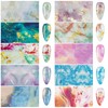 LoveOurHome 30 Sheet Nail Art Foils Flower Marble Holographic Trsnfer