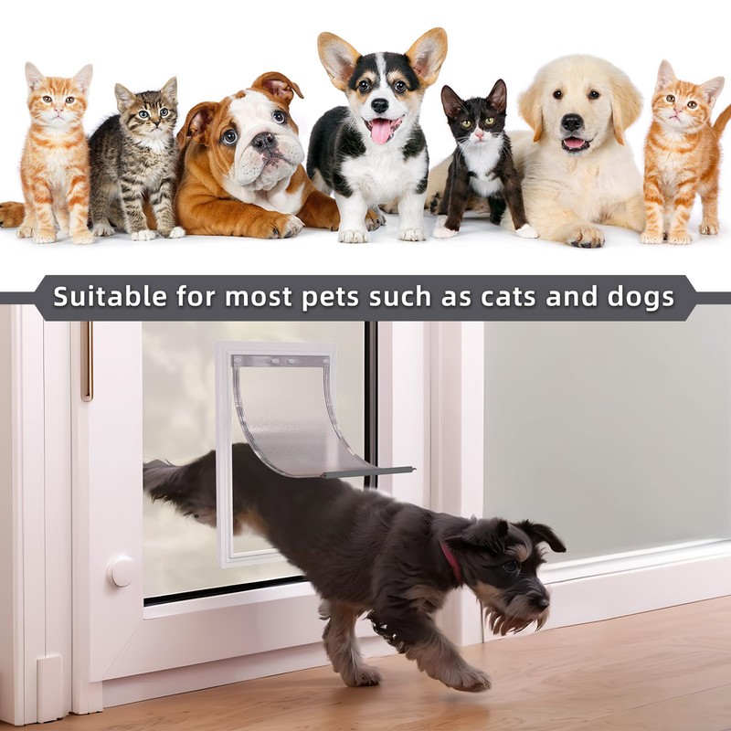 PAC11-11038 Dog Door Replacement Flaps for Dogs and Cat, Doggy