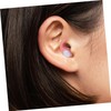 Kisangel 3pairs Invisible Ear Plugs for Sleeping Snoring Swimming Noise