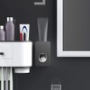 Toothpaste Squeezer Holder, 2 Pieces Automatic Toothpaste Squeezer, Wall Mounted