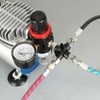 VOANZO 3 Way Airbrush Hose Joining Air Diverter Fitting for