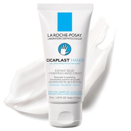 La Roche-Posay Cicaplast Crema de Manos Calmante, Hidratante y Protectora, Repara la Barrera Cutánea, con Niacinamida y Glicerina, Acabado no Graso, 50 ml